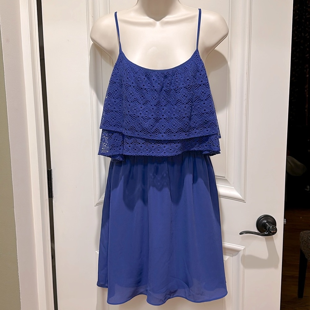 Blue Mini Dress